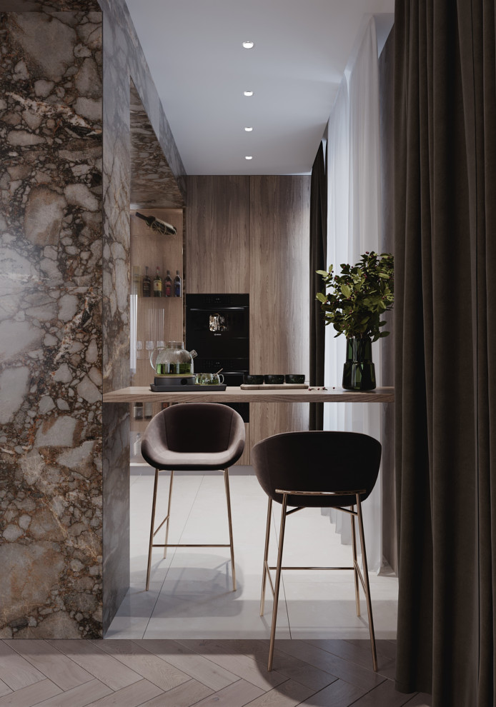 Дизайн проект апартаментов Аура