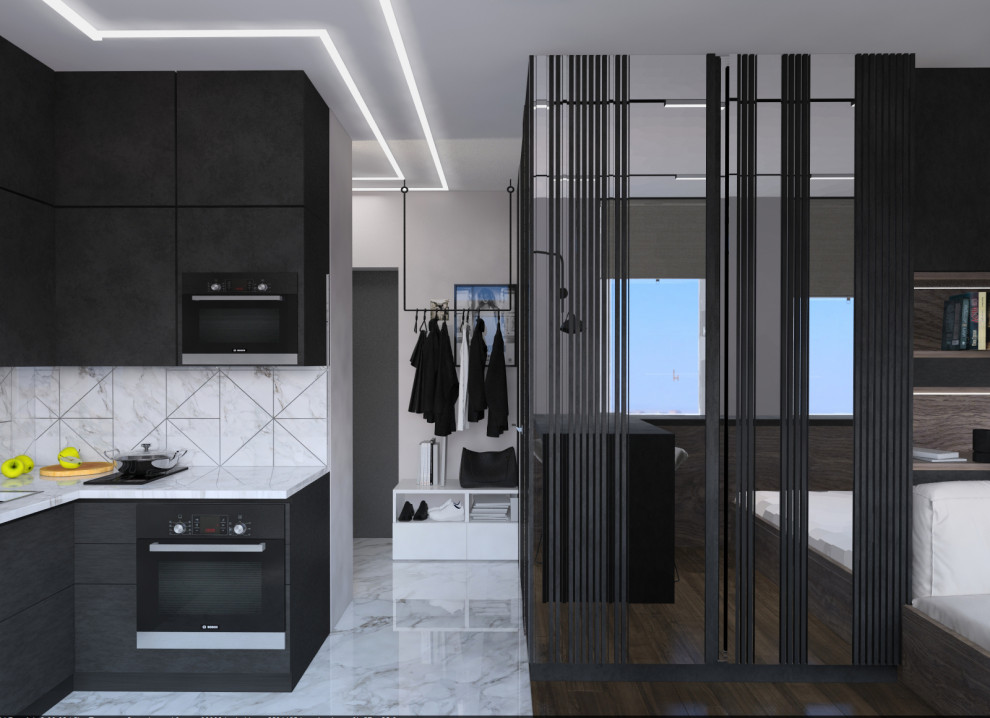 Фцнкциональная студия для молодого парня