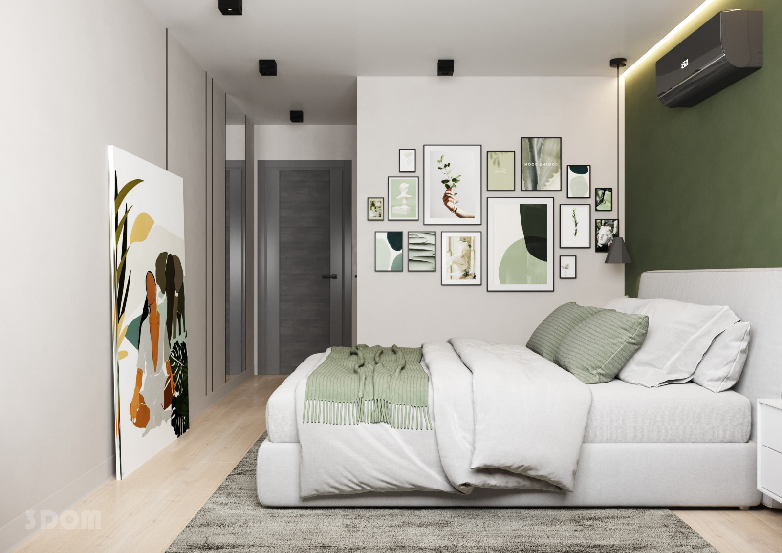 КВАРТИРА ЖК "ПАРК ОСТРОВСКОГО-2" 60кв.м | 3DOM