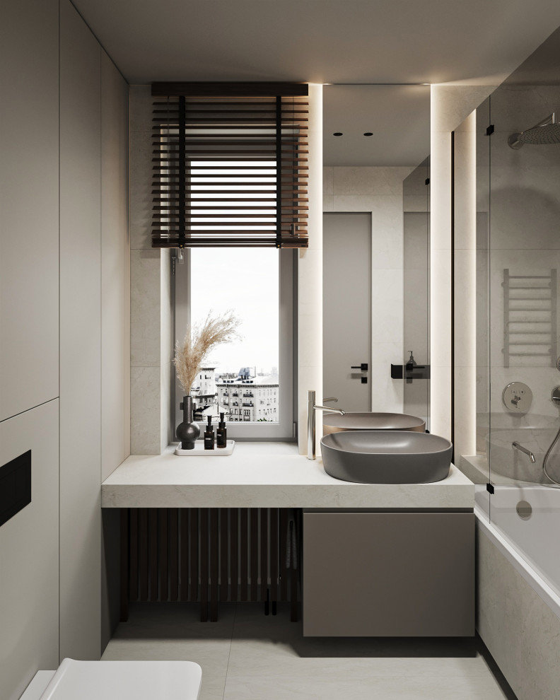 Дизайн-проект 3х-комнатной квартиры в "ЖК БелАрт", 78 кв.м