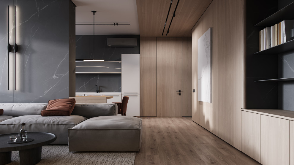 Дизайн-проект квартиры в ЖК «Кутузовская Ривьера» 80.6 кв.м