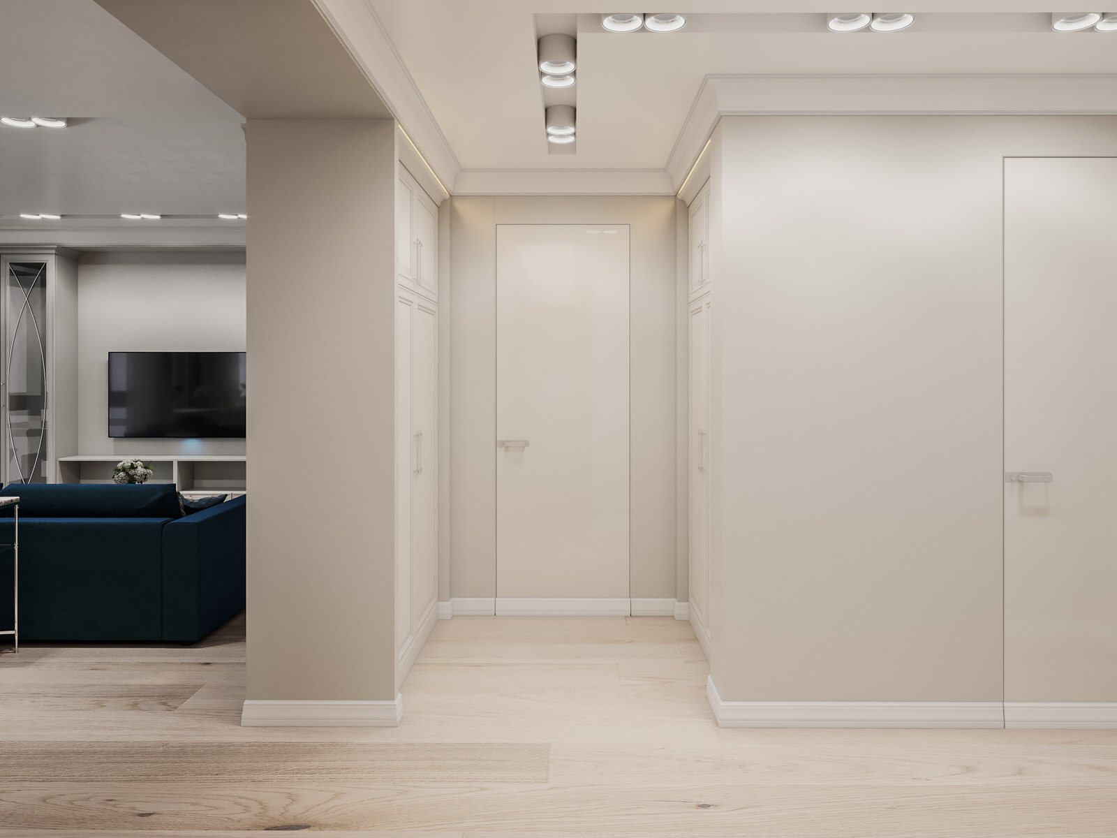 Обложка проекта: Светлая квартира в центральном районе