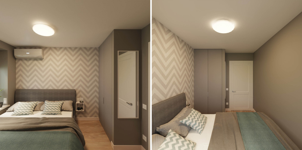 Дизайн проект двухкомнатной квартиры на Грайвороновской улице в Москве