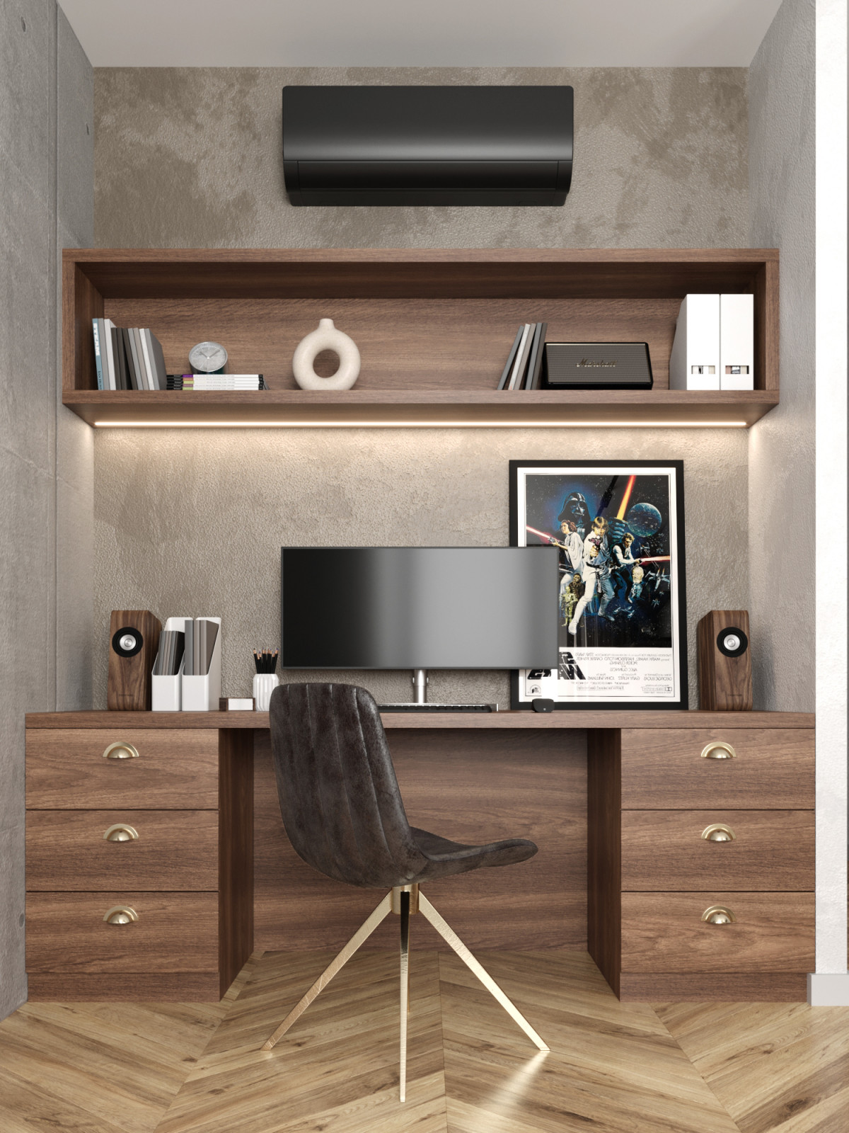 Дизайн интерьера квартиры в ЖК Серебрица