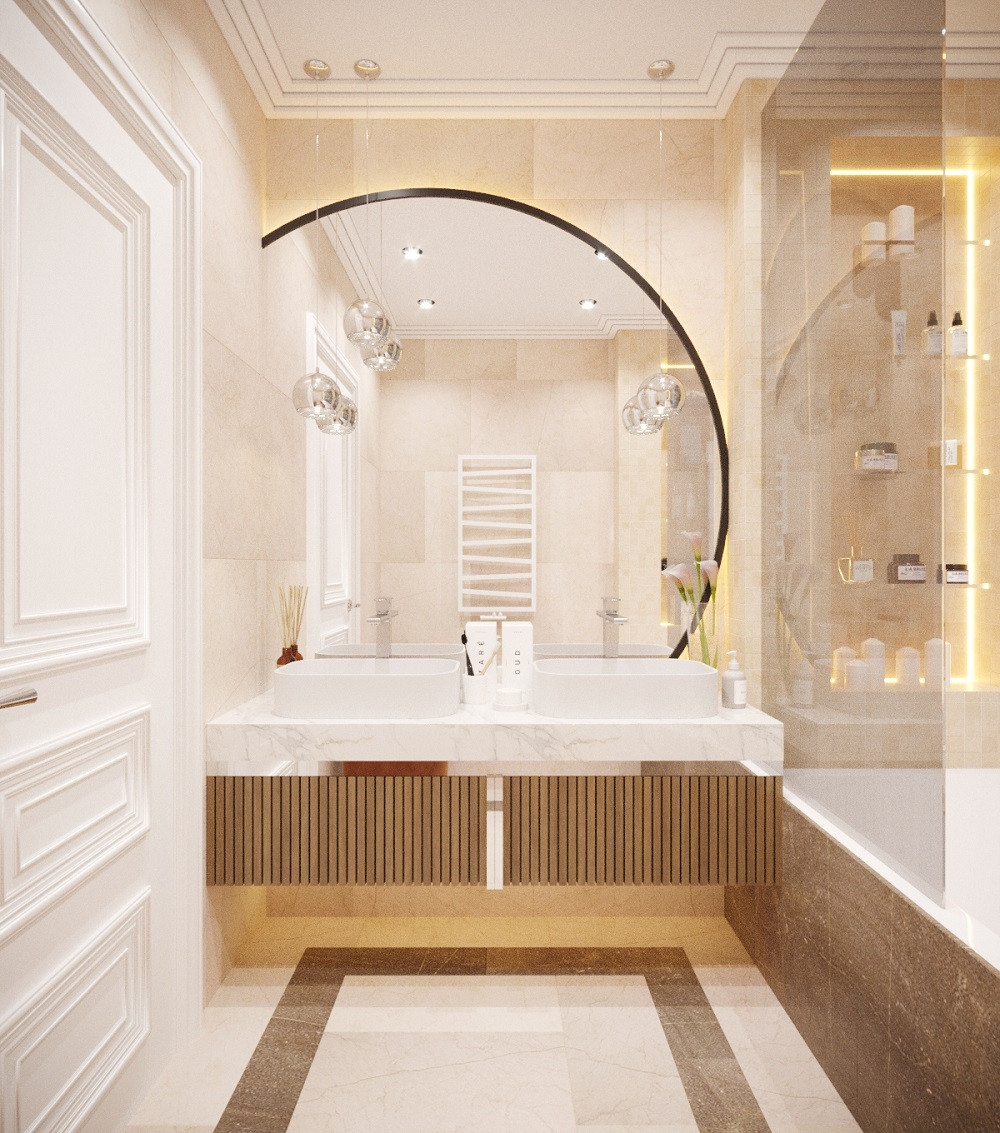 Дизайн-проект двухуровневой квартиры в Севастополе