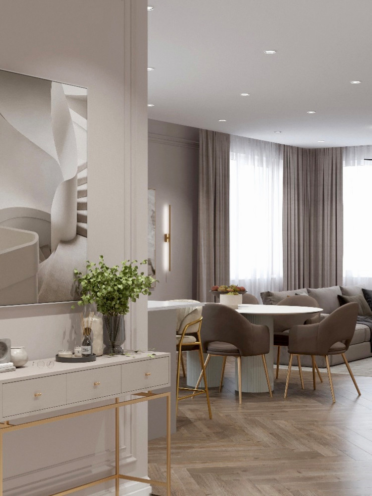 ЖК Люмин, 3 комнаты, 140 м²