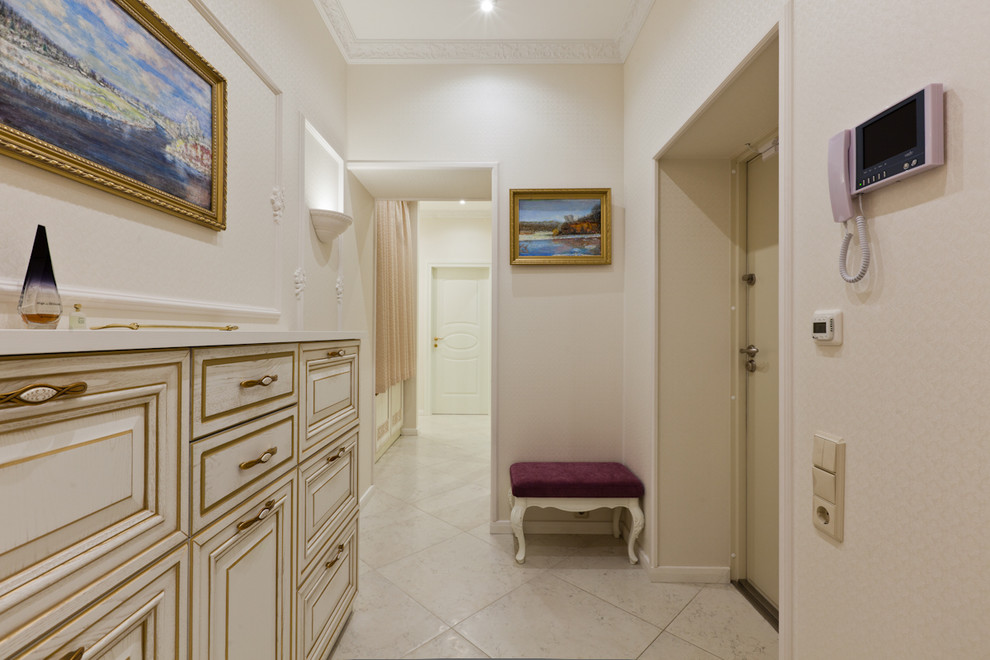 Ар-деко и лавандовое настроение на 130 кв.м.