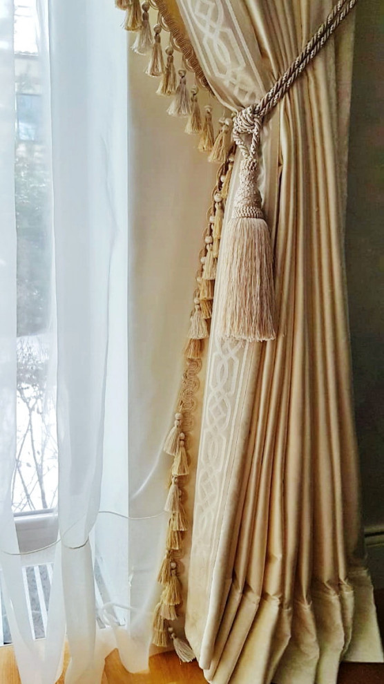 От 2-х до 15-ти: интерьерный текстиль для загородного дома в классическом стиле