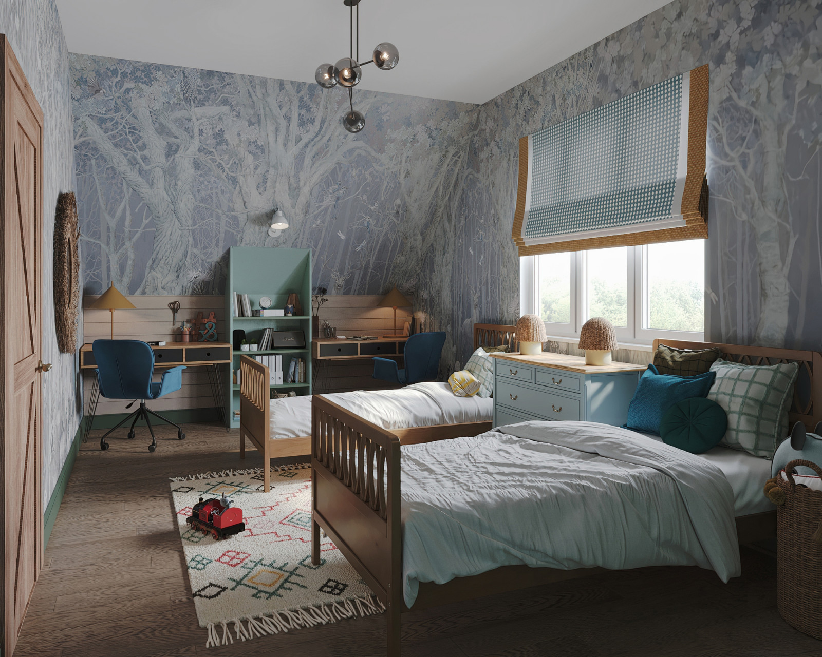 Загородный дом для молодой семьи с котами