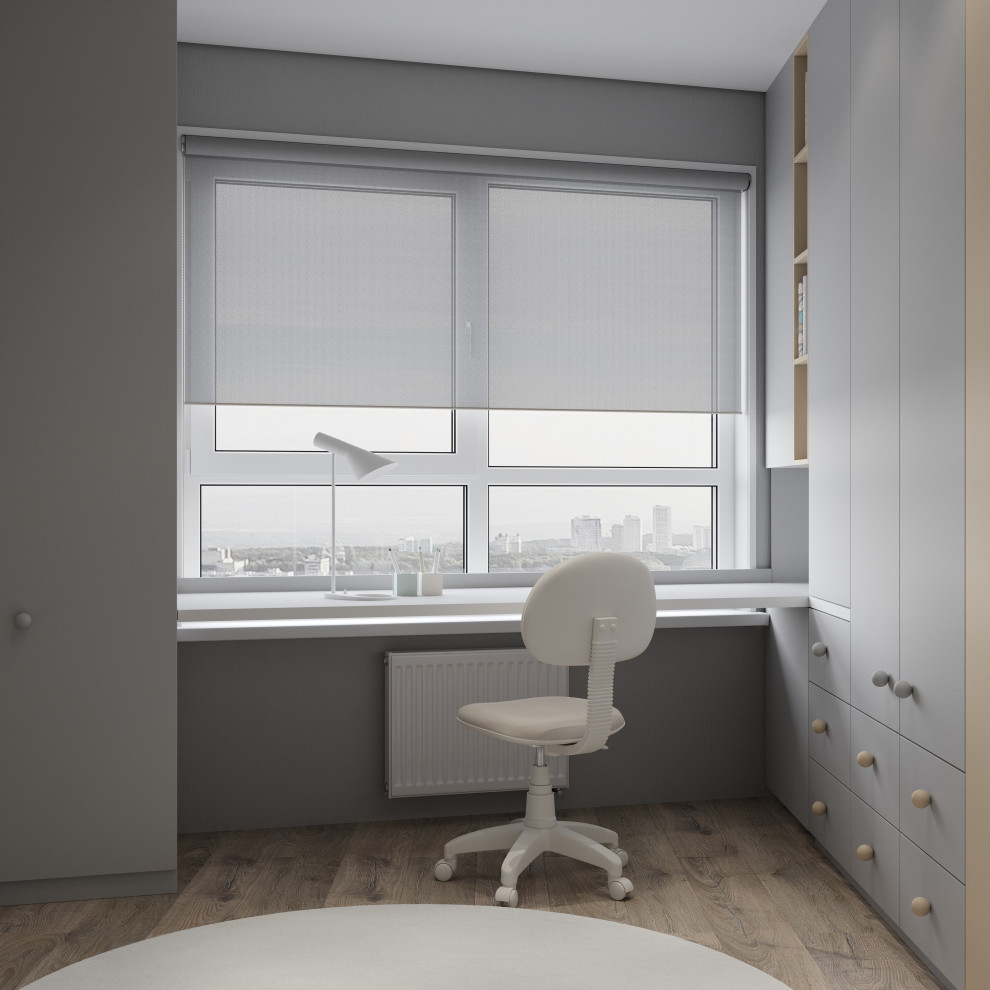 Проект квартиры для молодой семьи в Екатеринбурге.