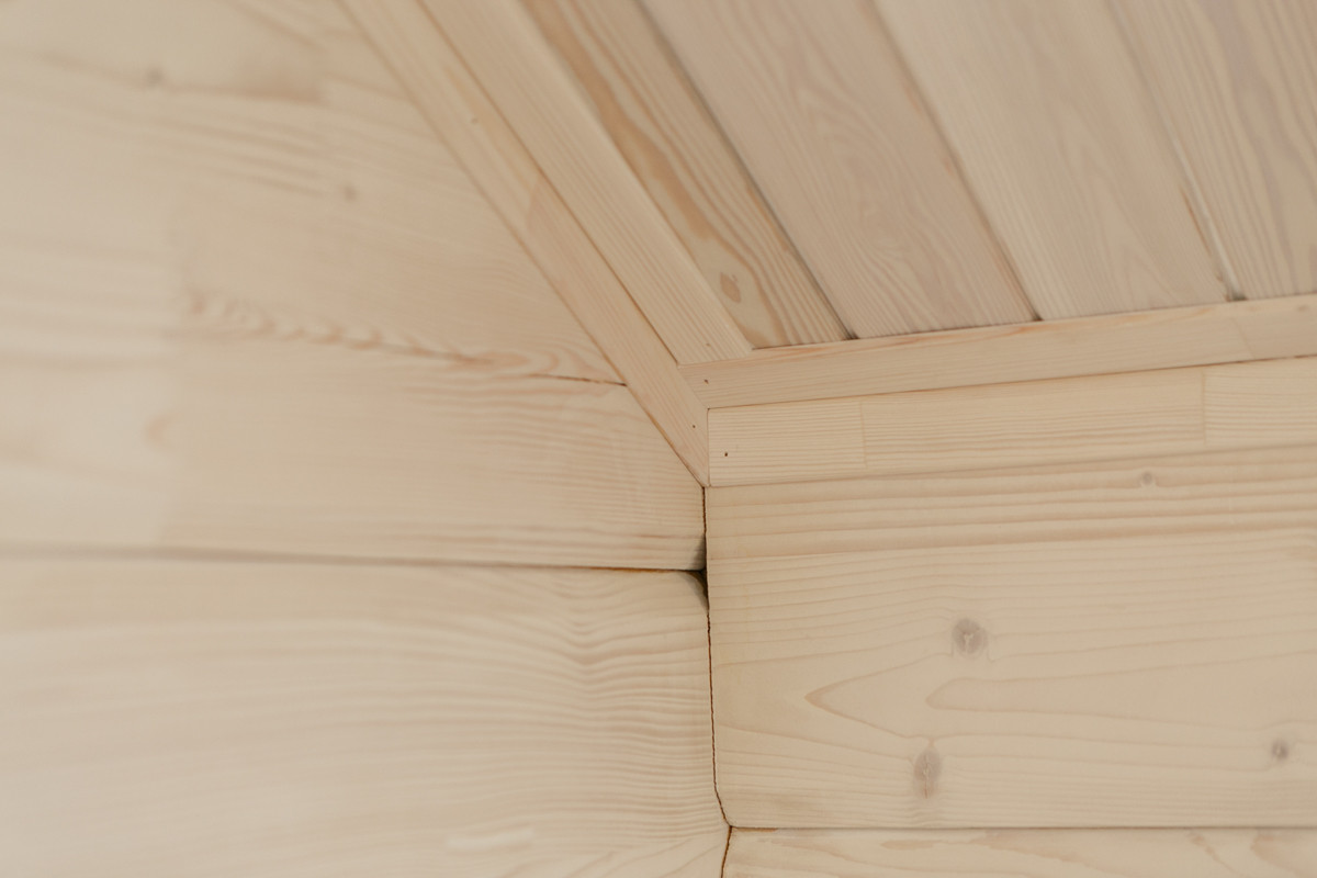 Интерьер дома из клееного бруса