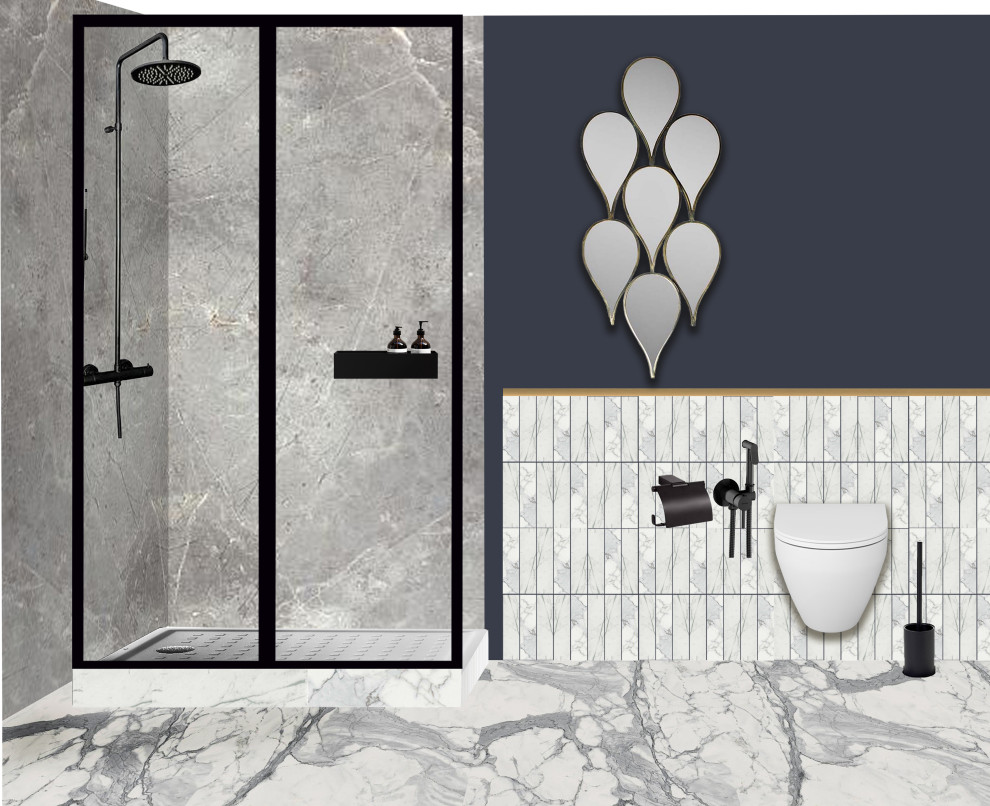 Обложка проекта: Коллажи для проекта "Вкус Инжира", квартира 144 м2