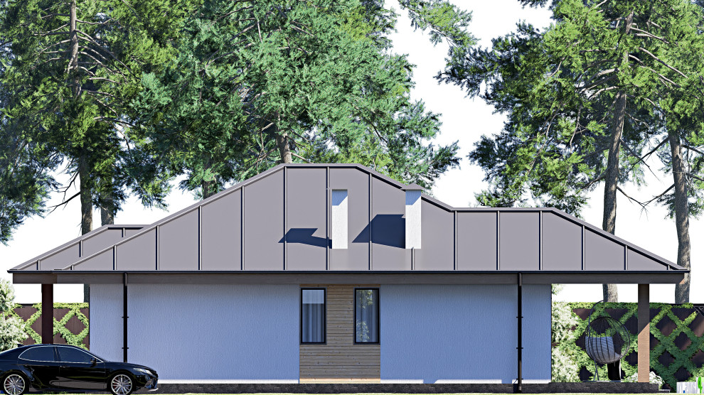 Проект одноэтажного дома 16х10м S110м2 F-17999