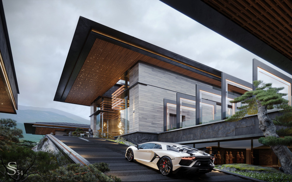 Парадный вход особняка