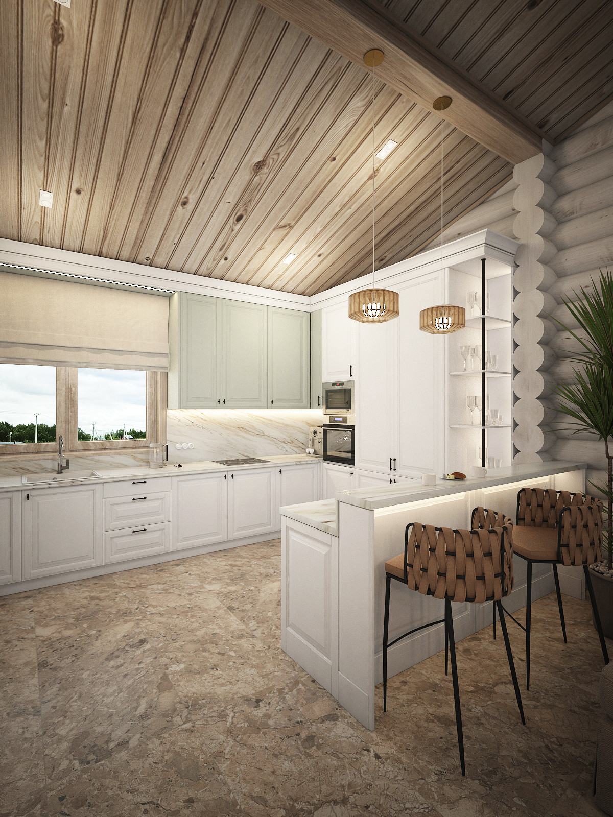 кухня-гостиная