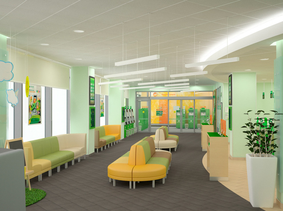 Отделения офисов для ПАО "Сбербанк России" по югу России