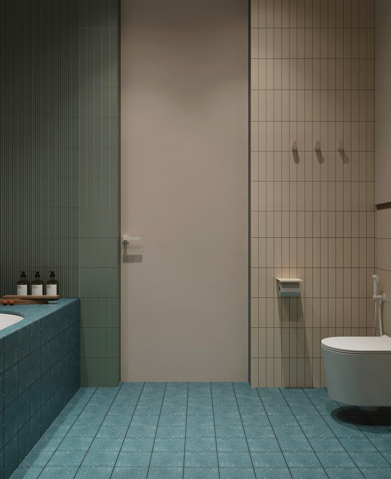 Ванная при спальне