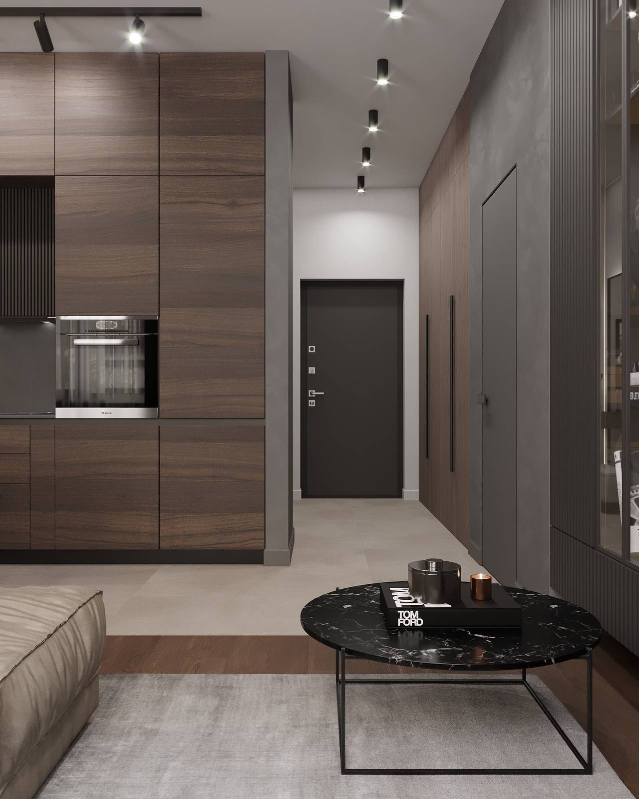 Обложка проекта: Loft для девушки 55 кв.м.