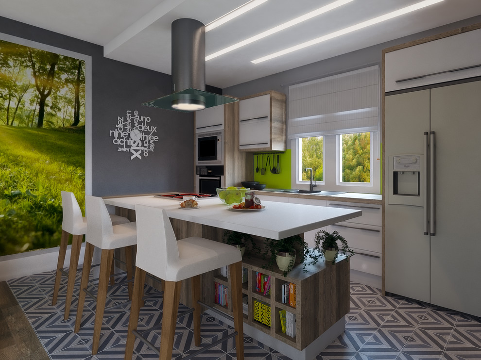 Дизайн-проект коттеджа в Подмосковье