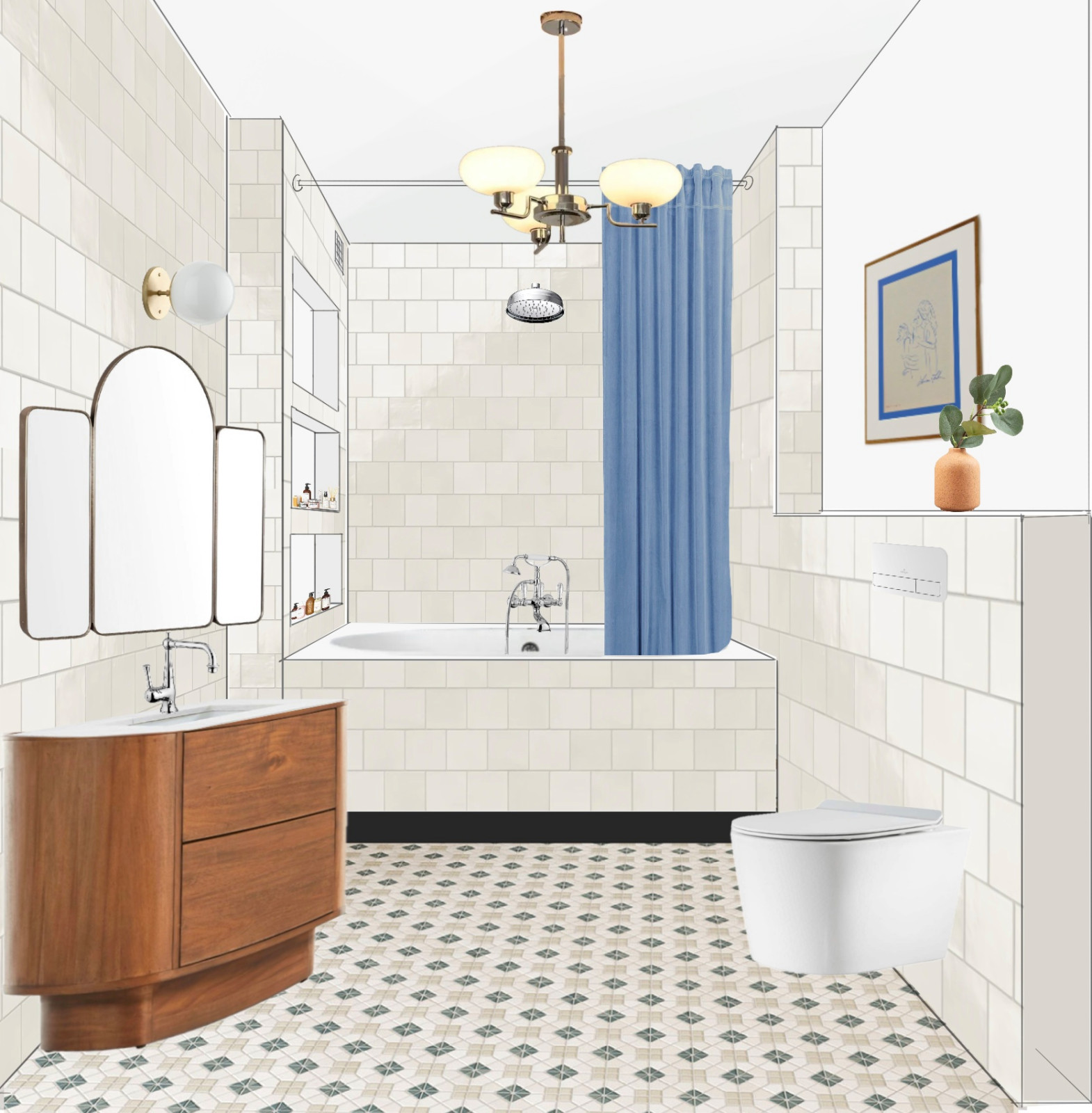 Стиль винтаж в современном интерьере.