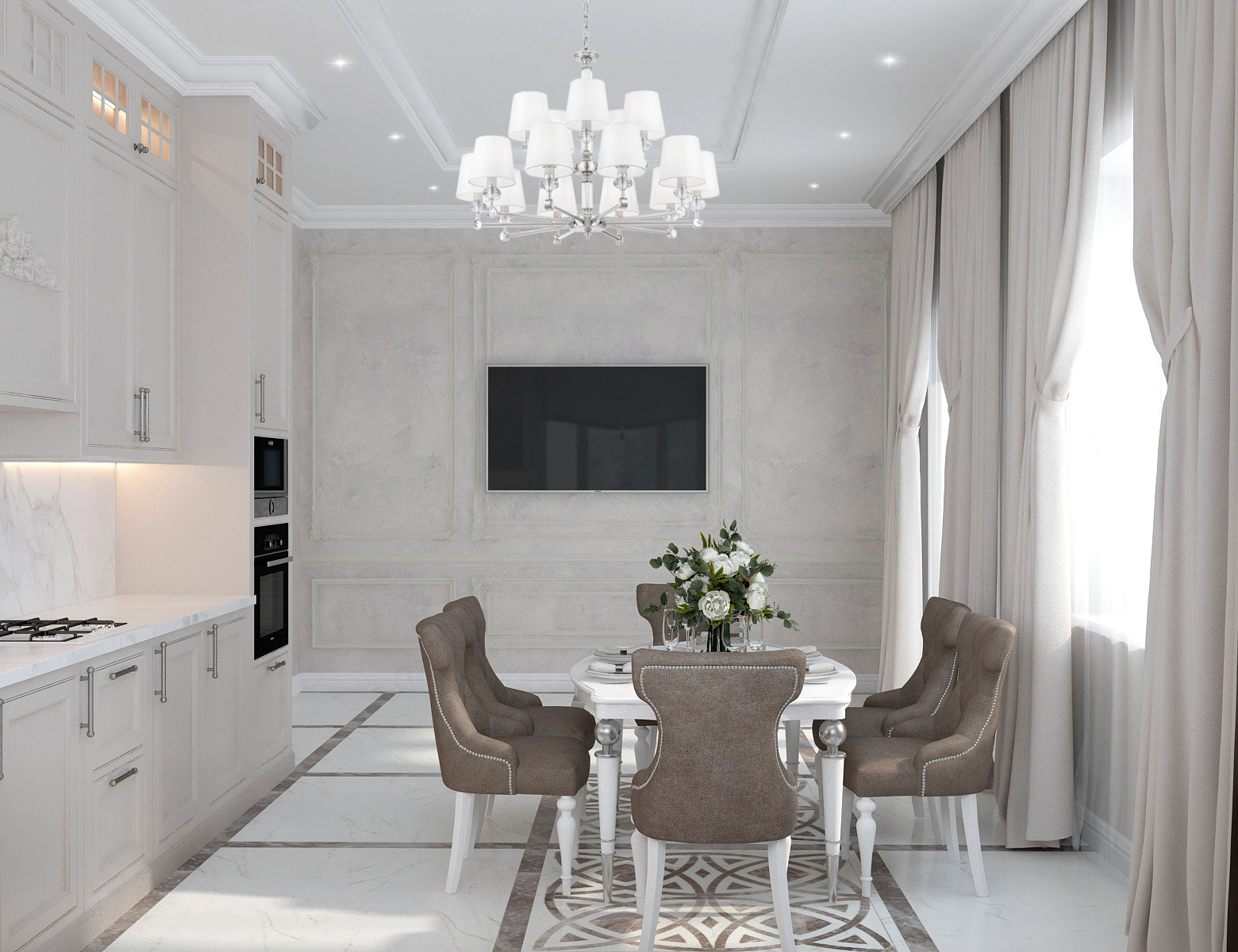 Частный дом в классическом стиле