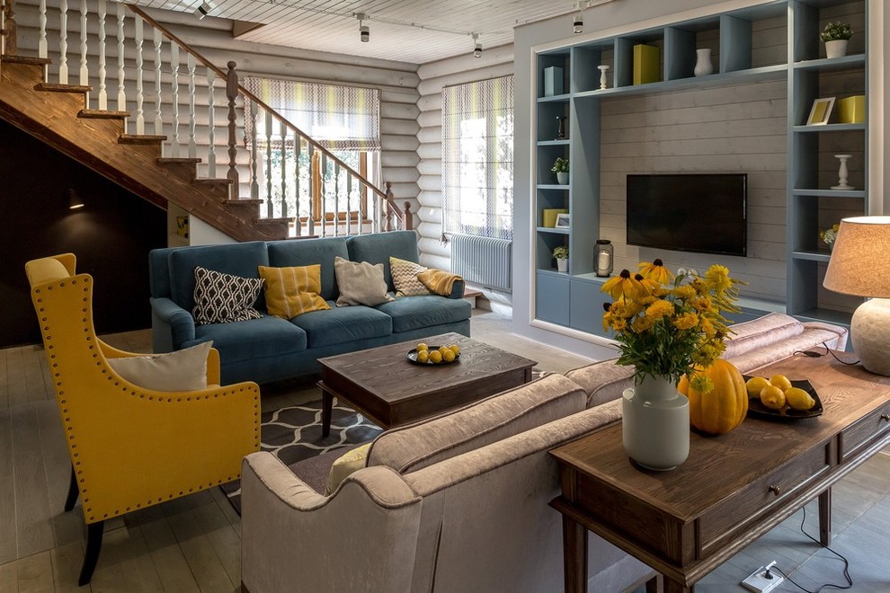 Дачный ответ 10 стульев в бирюзе с лимоном с участием Marko Kraus