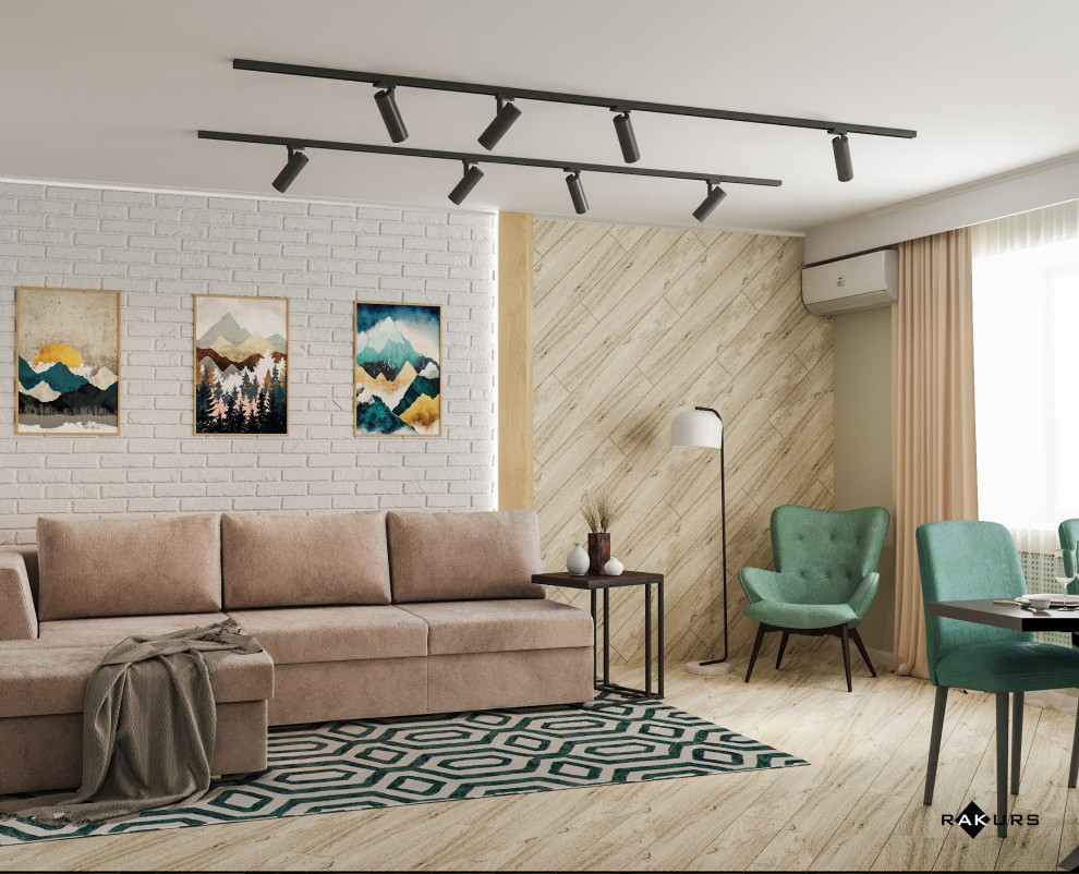 Обложка проекта: Квартира в Скандинавском стиле