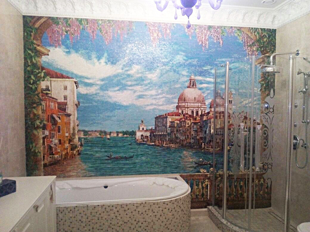 Обложка проекта: Artistic mosaic "Venice. Grand Canal"