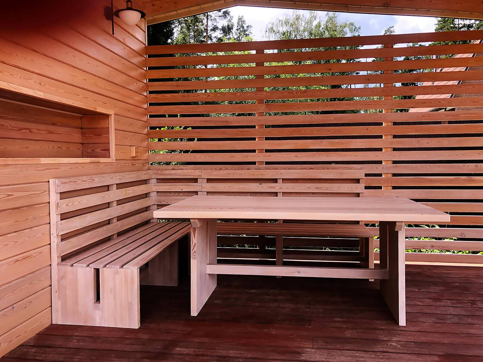 Беседка в Мамонтово