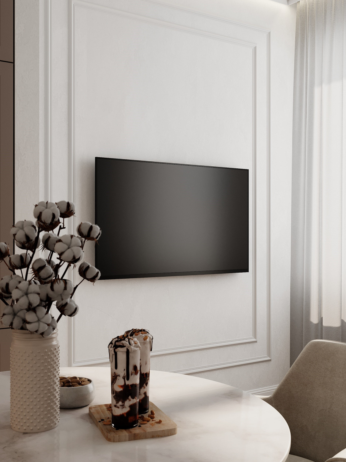 Дизайн интерьера евро-двухкомнатной квартиры 40 м2