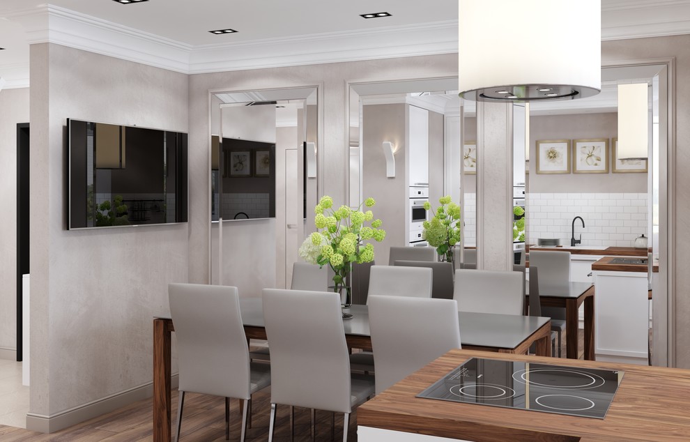 Дизайн четырехкомнатной квартиры