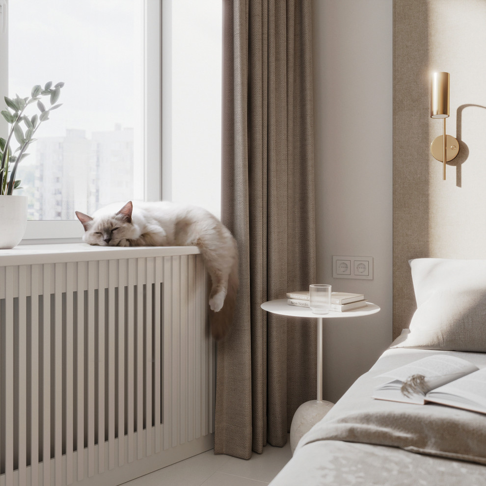 Обложка проекта: Квартира 45 м2. Санкт-Петербург, 2020 г.