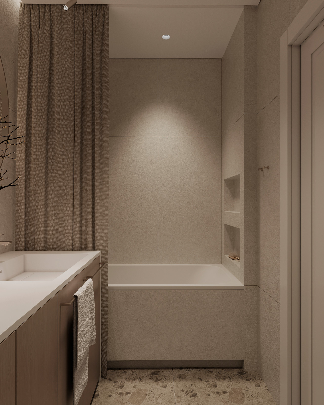 Светлый санузел