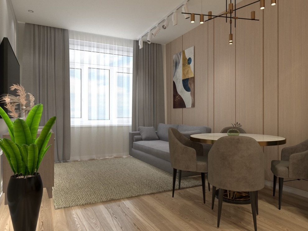 Дизайн проект квартиры 65 м2