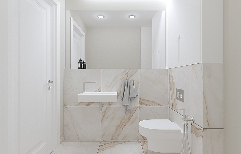 Обложка проекта: Гостевой санузел в квартире