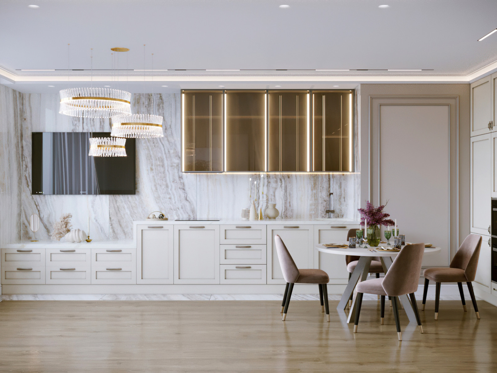 Обложка проекта: Квартира 80 кв.м ЖК Любовь И Голуби