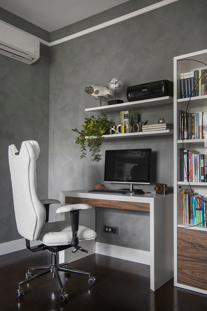 До и после: Серая квартира в Хамовниках