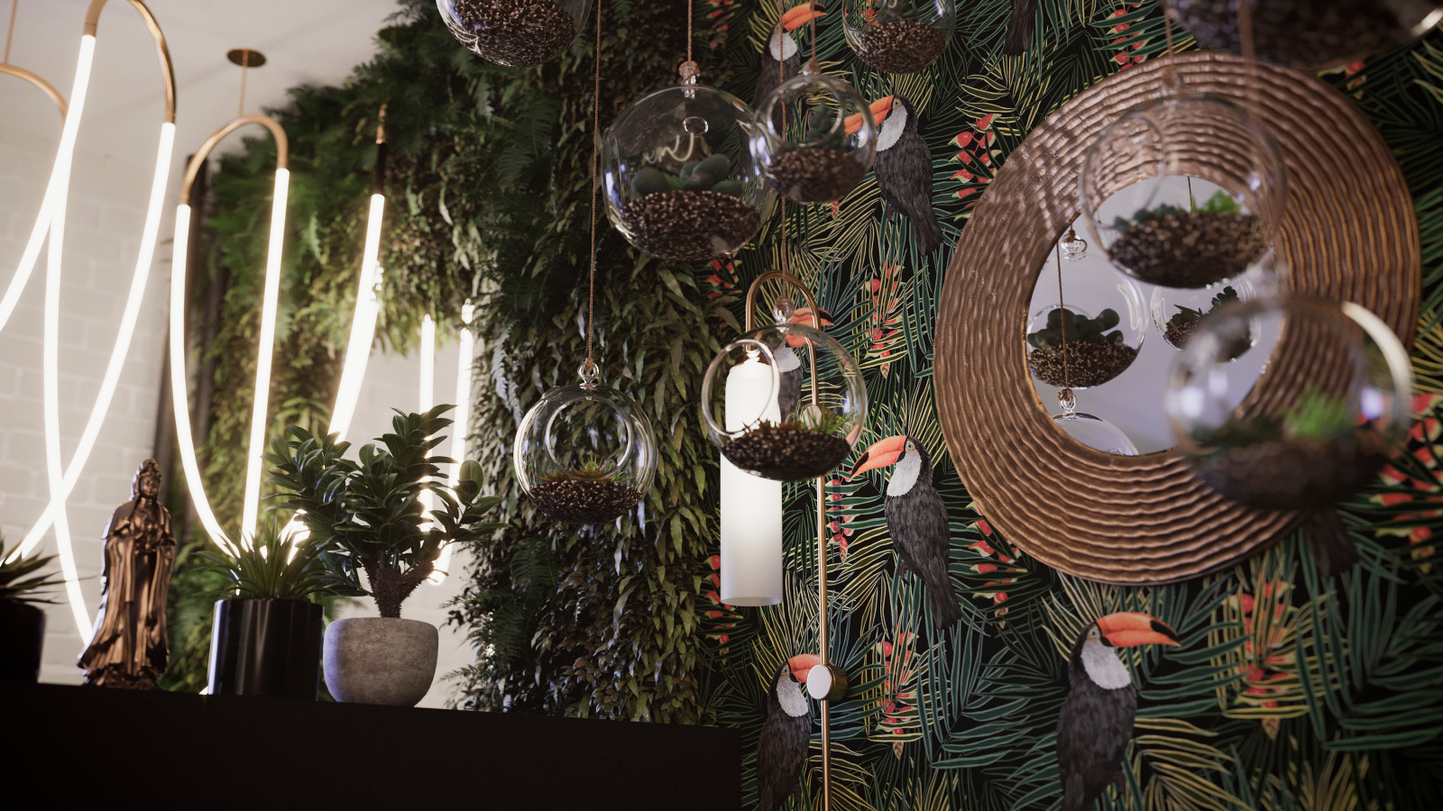 Салон по уходу за волосами