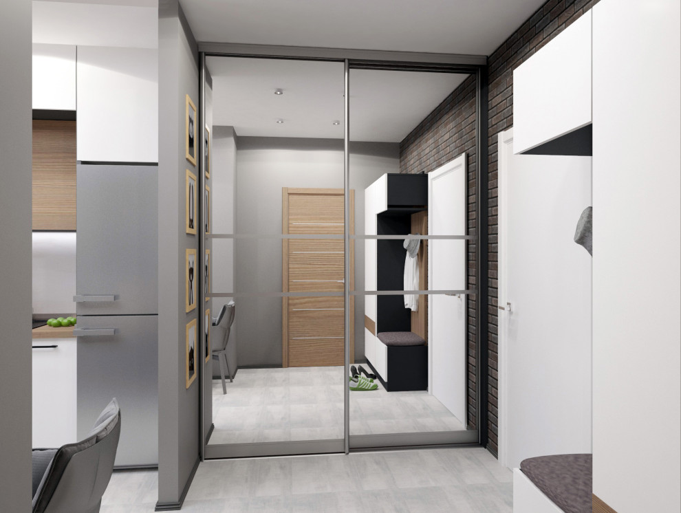 лофт в однокомнатной квартире