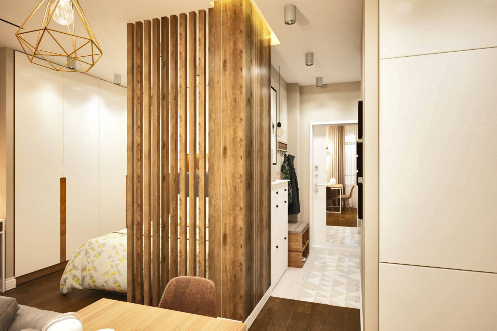 Однокомнатная квартира в современном стиле