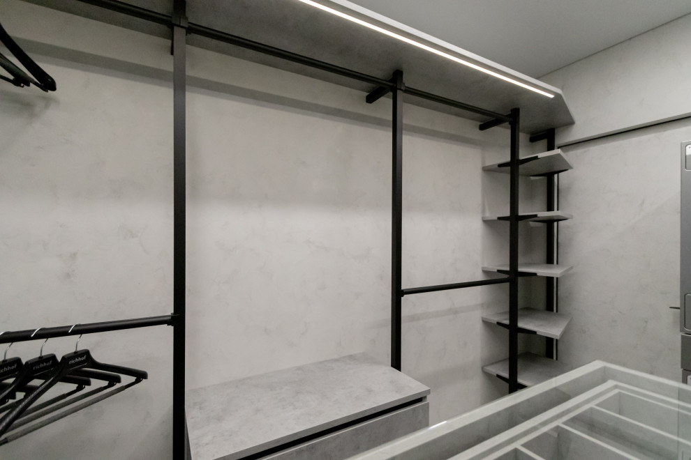 Гардеробная UNO raumplus в чёрном цвете