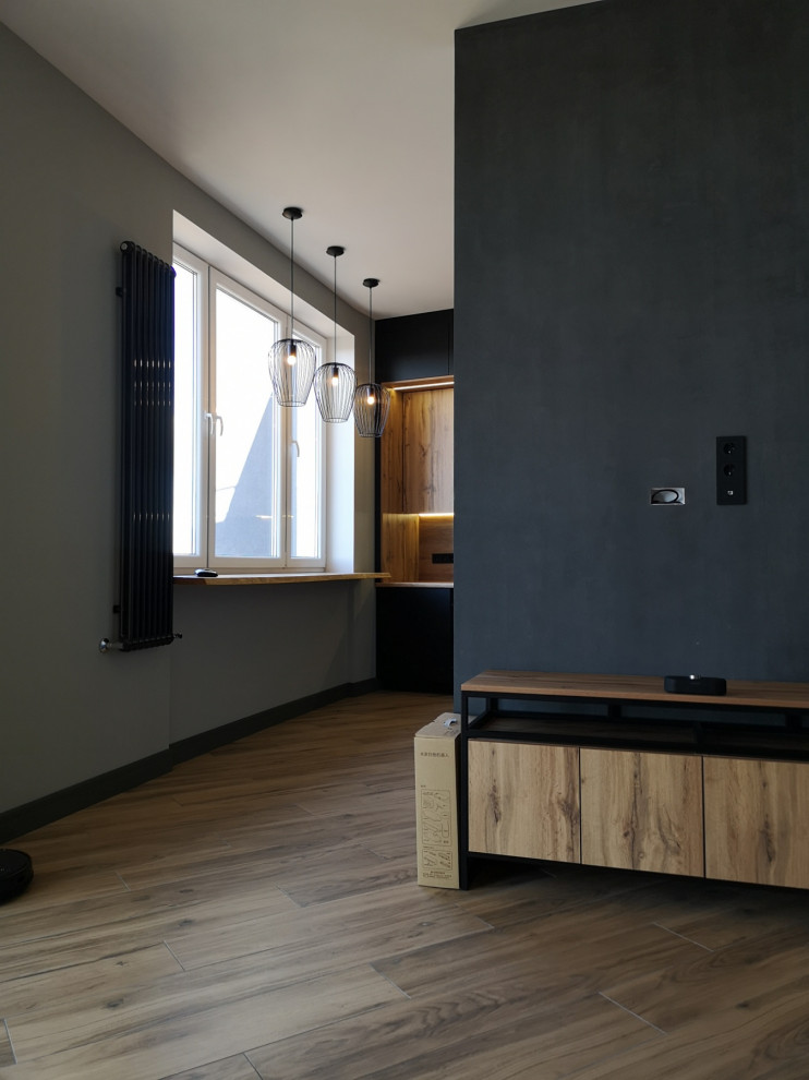 Интерьер квартиры со сложной планировкой