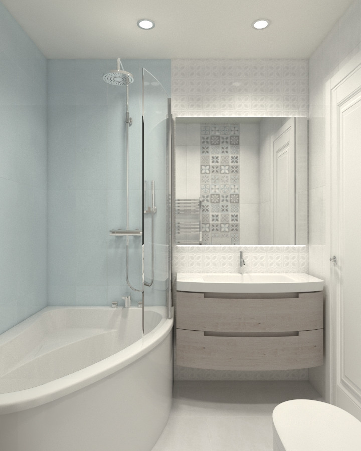 Обложка проекта: Дизайн ванной комнаты