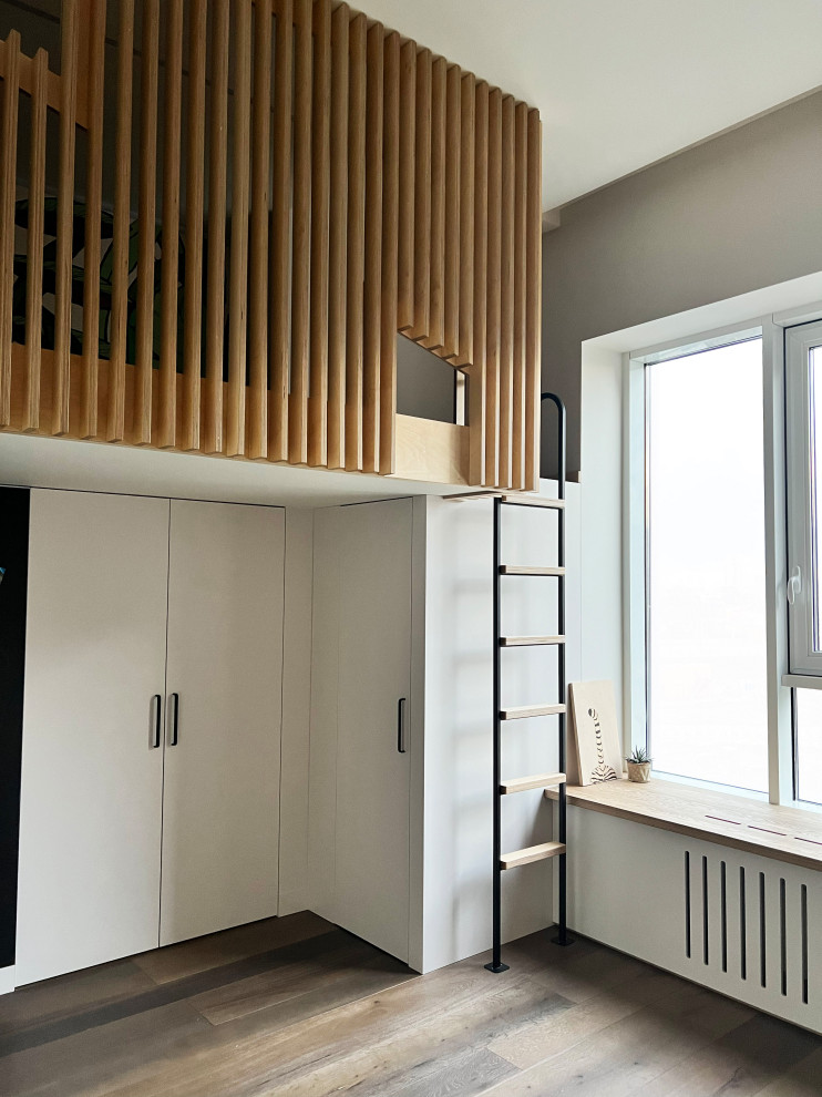 Игровая комната со скалодромом