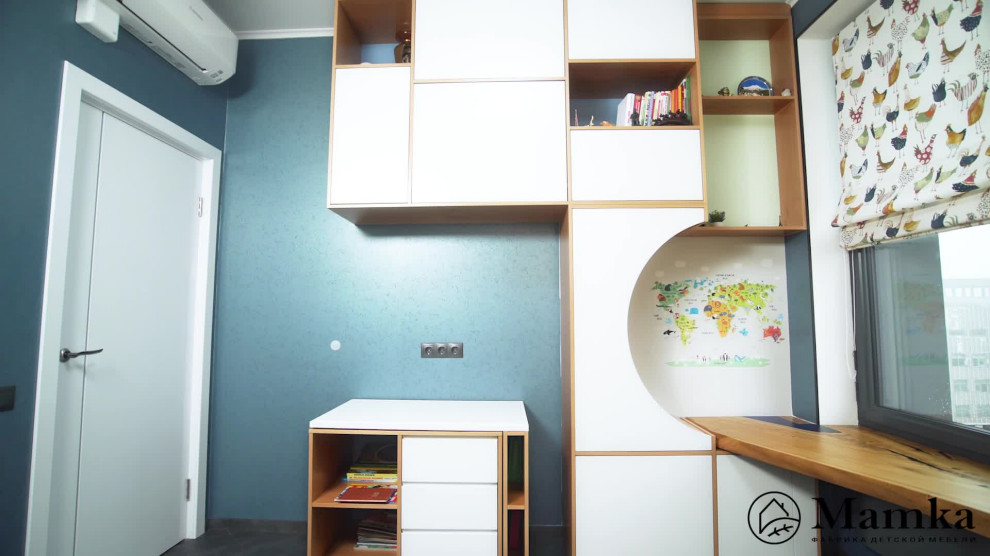 Детская комната для мальчика 15 кв.м.