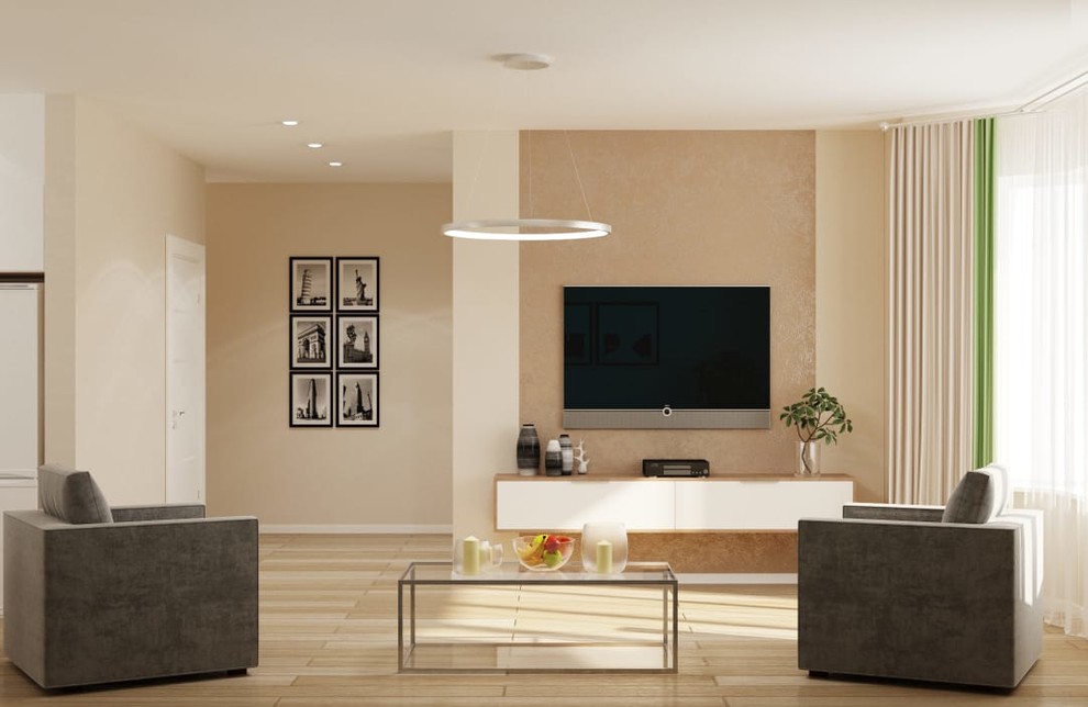 Дизайн-проект коттеджа в стиле минимализм