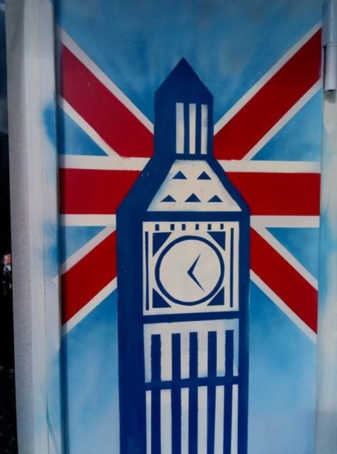 Дверь языкового центра