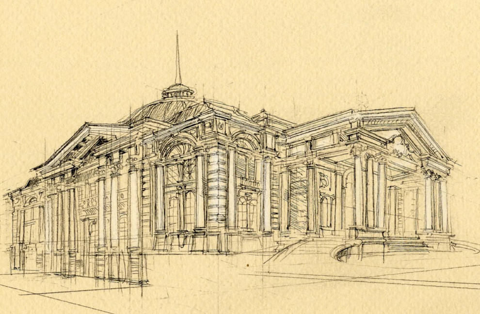 Эскизы - архитектура