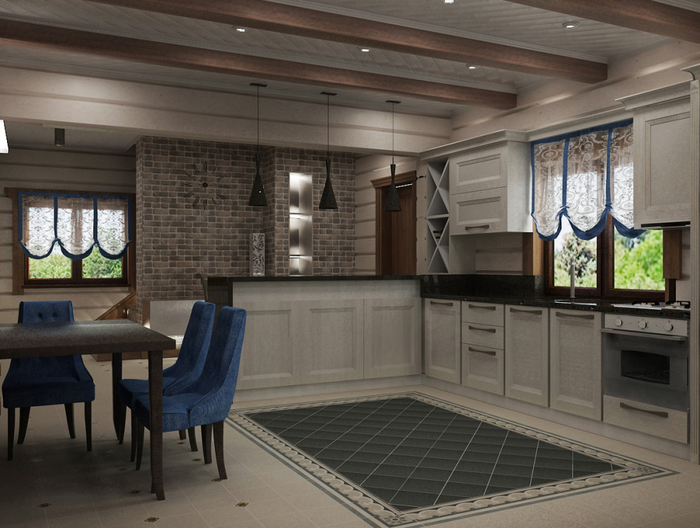 Дизайн деревянного дома из ЛАФЕТА