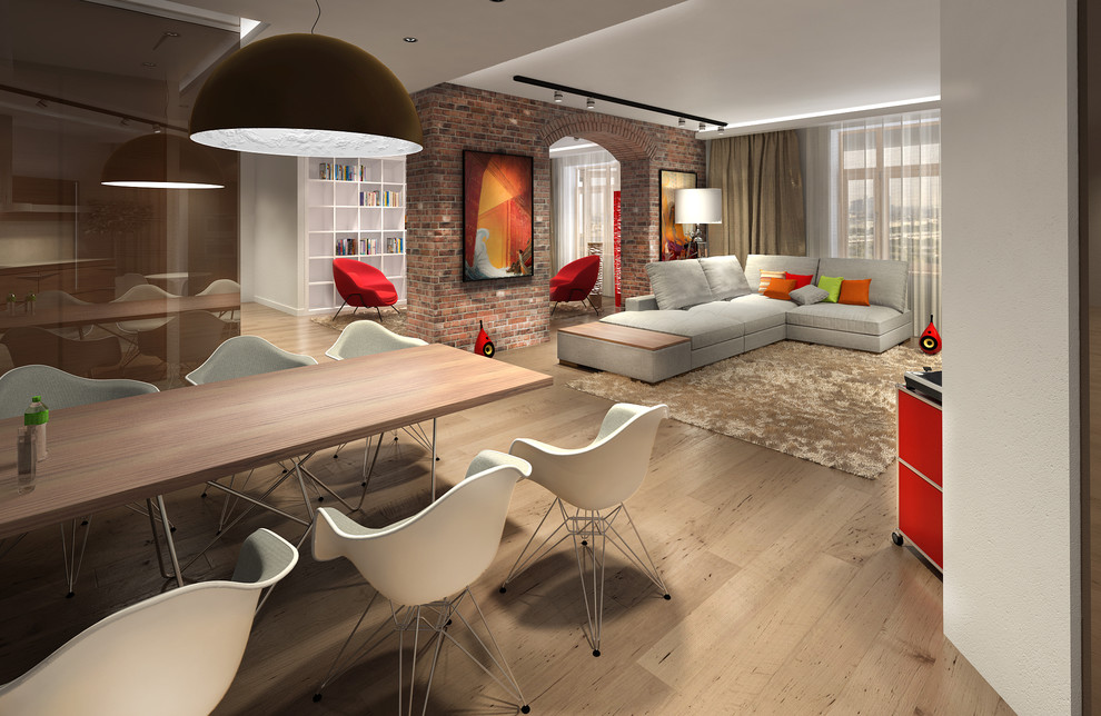 Loft apartments for a bachelor